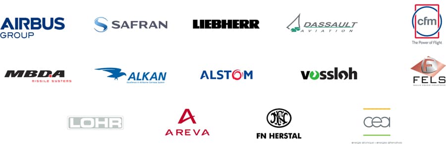 logos clients forgeavia